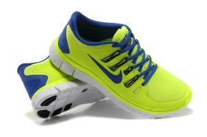 Nike-Free-5_0--Mens-Electric-Yellow-Blue-Running-Shoes---1-2